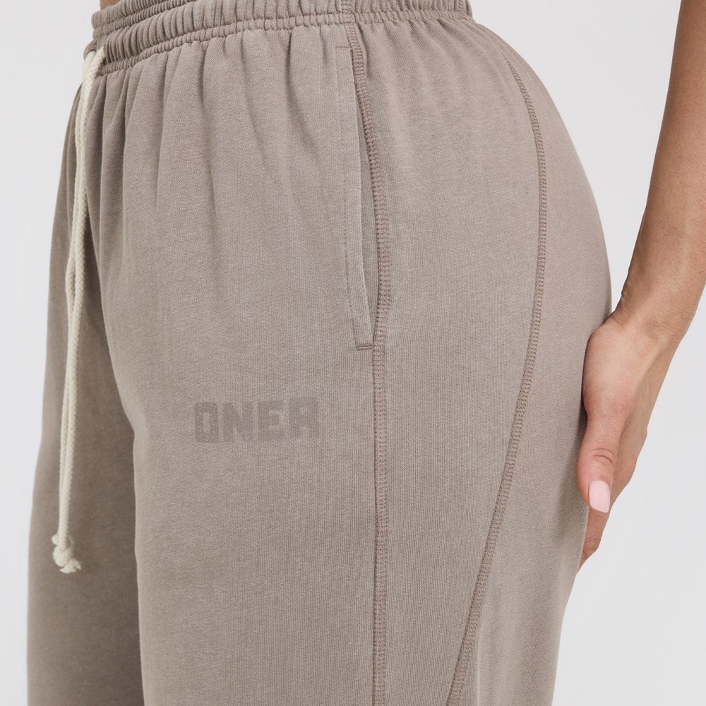 Oner active Raw Lounge Wide Leg Joggers | Minky - S - Short - Picture 3 of 5